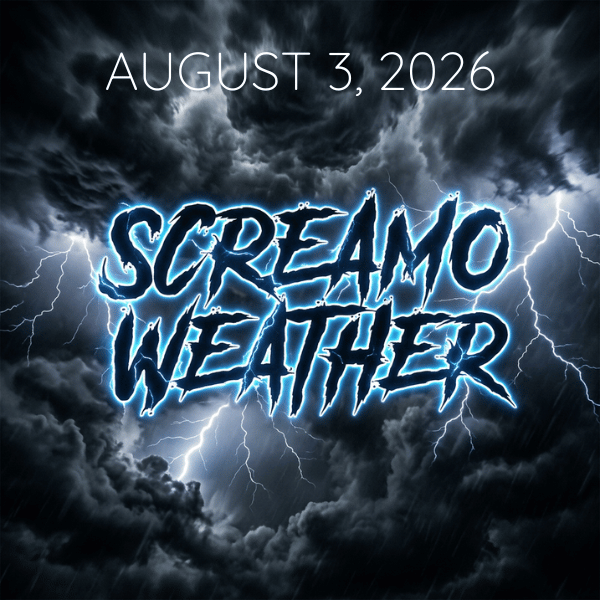 Screamo Weather August 3, 2026 cover