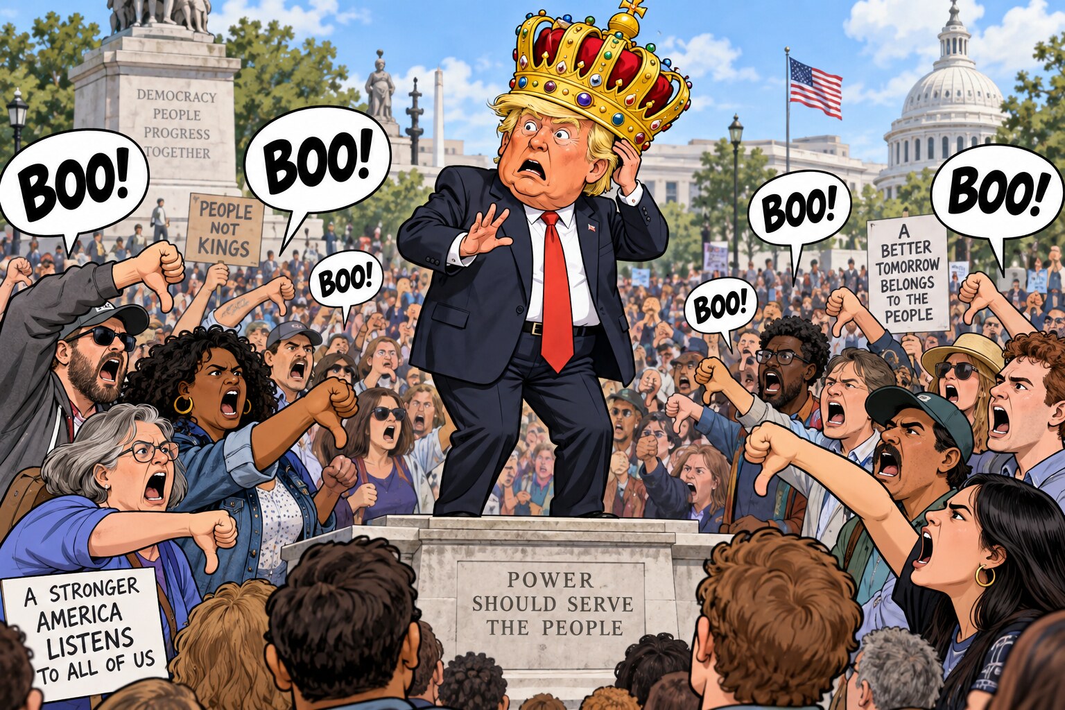 No kings in this country cover