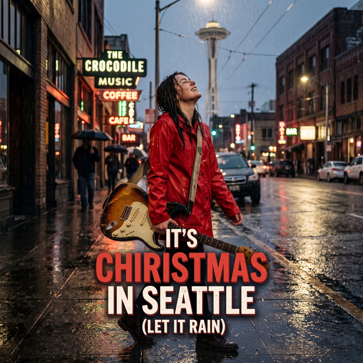 It's Christmas in Seattle (Let it Rain) cover