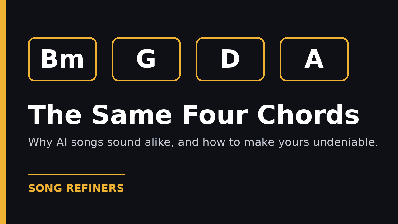 Cover image for The Same Four Chords