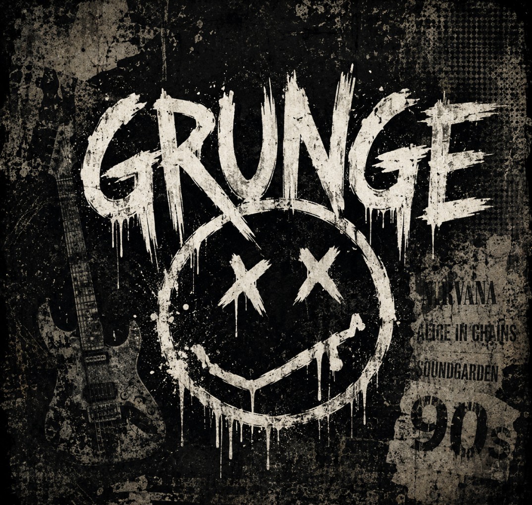 Grunge cover art