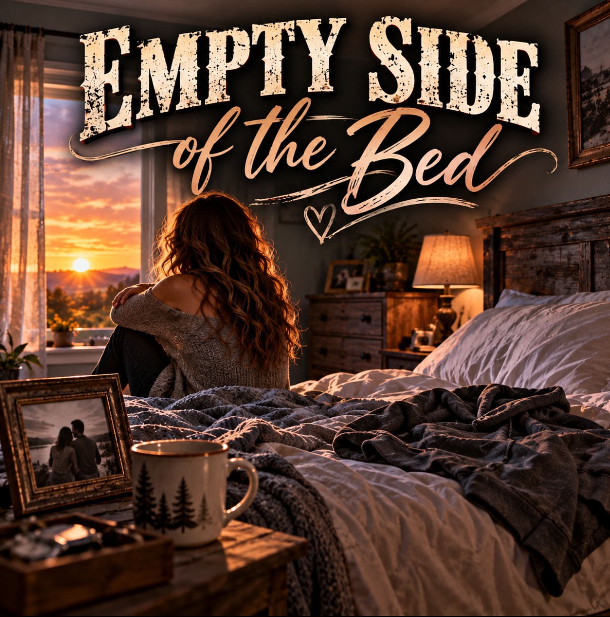 Empty Side of the Bed cover