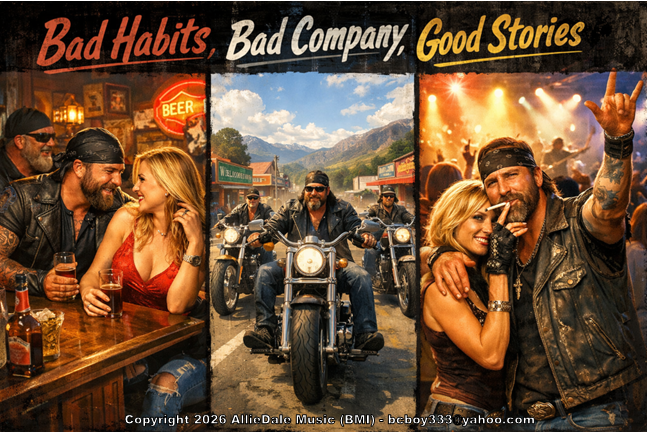 Bad Habits, Bad Company, Damn Good Stories cover
