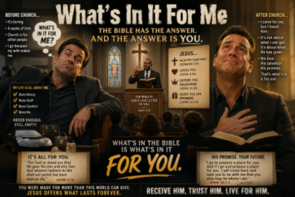 What's In It For Me cover