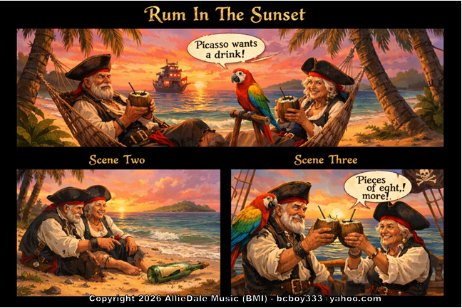 Rum In The Sunset cover
